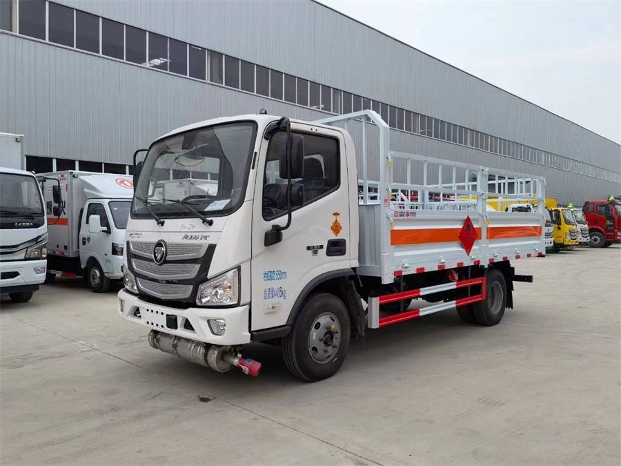 4米2福田歐馬可（藍(lán)牌）氣瓶運(yùn)輸車